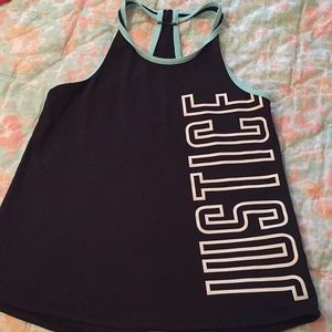 Justice workout tank